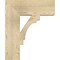 Ekena Millwork Merced Block Rough Sawn Bracket, Douglas Fir, 6"W x 20"D x 24"H BKT06X20X24MRC05RDF - alternate 2